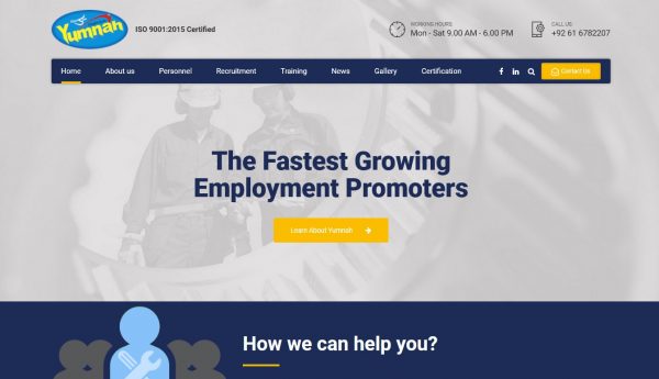 Overseas jobs recruitment company website